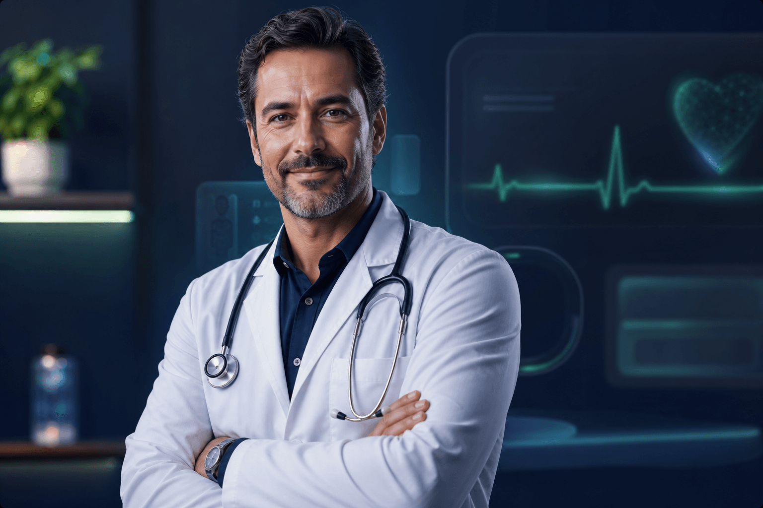 Médico especialista em Cardiologia no Doctor Social