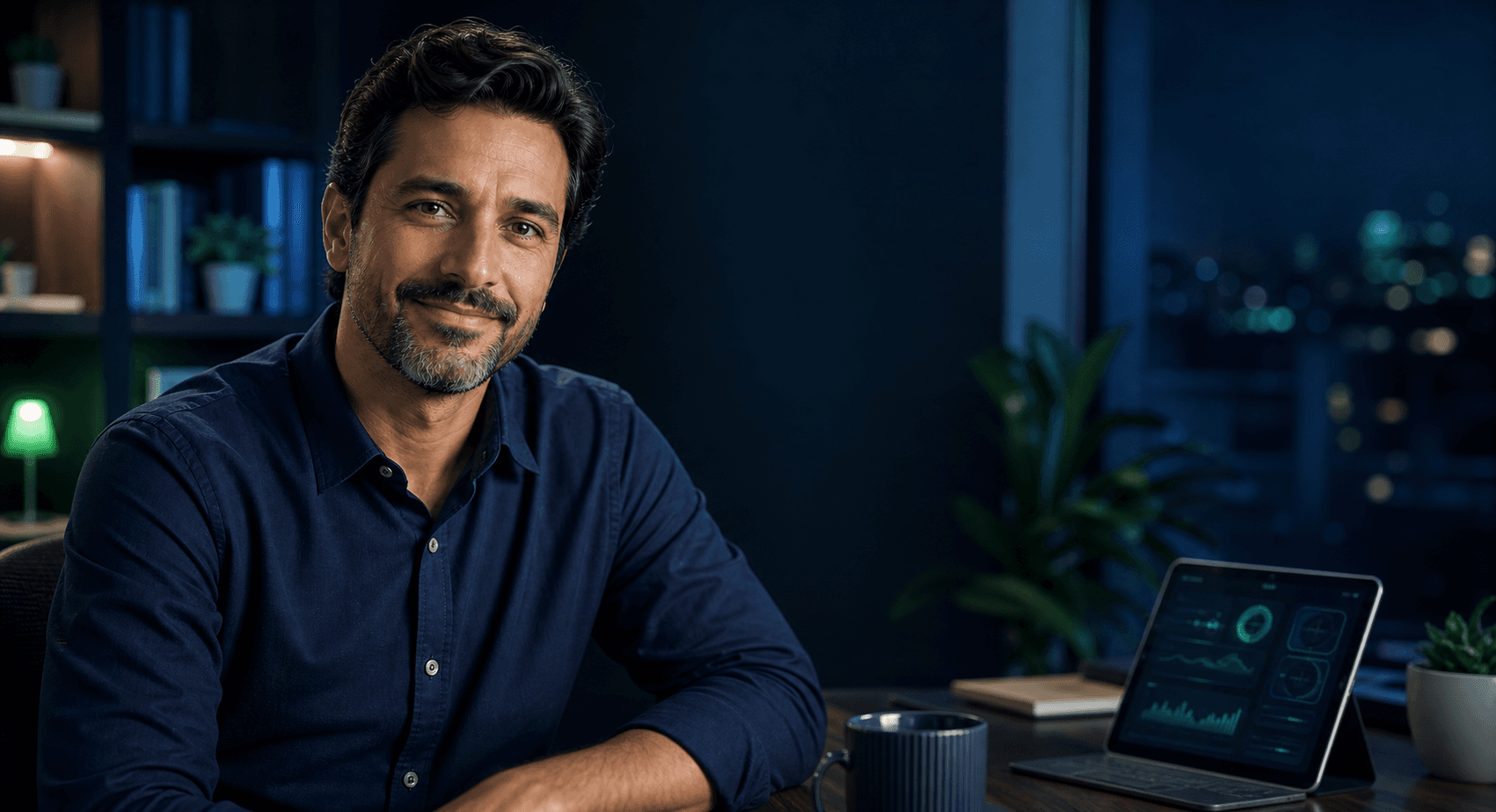 Rafael, paciente crônico, dando depoimento sobre consulta online